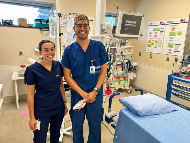 Dr. Miriam Ghaly and Dr. Jon Tran_Photo by CCH