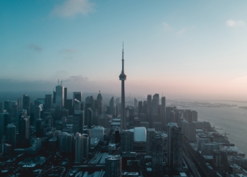 aerial photography of Toronto, Canada