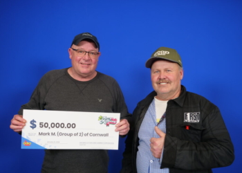 CORNWALL RESIDENTS WIN $50,000 WITH MERRY MILLIONS