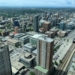 Aerial View of Downtown Calgary, Alberta, Canada