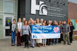 CAMHS Staff Celebrating EHR Integration