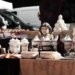 jars on table