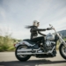 black and gray cruiser motorcycle