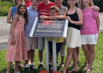 Bob Thompson Honoured at Basketball Court Dedication Ceremony in Ingleside