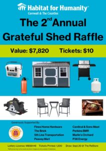 Grateful Shed Raffle - HFHCC