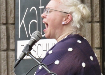 Arts in the Park featured Katie Ditschun on Monday, July 15th.