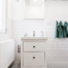 white wooden cabinet