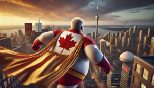 Doug Ford as Captain Canada landscape