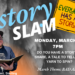 Story Slam Part Deux – March 3, 2025 happening at the Glengarrian Pub.