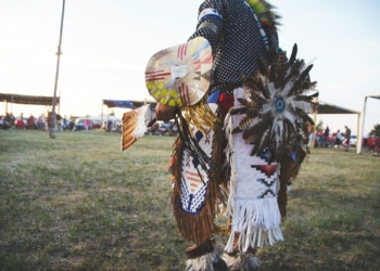 totem poles on grass field