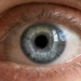 persons eye in close up photography