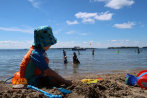 Campers welcome back pic