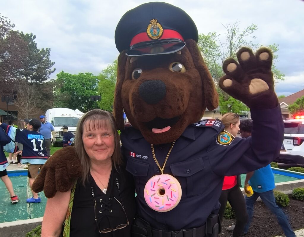 Me and New Mascot (2)