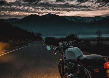 black and silver cruiser motorcycle on road during daytime