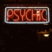 red Psychic LED signage