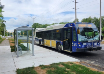 New Accessible Bus Bay and Shelter Improve Transit on Nick Kaneb Drive
