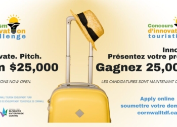 Cornwall Tourism Development Fund Launches Tourism Innovation Challenge with $25,000 Grand Prize