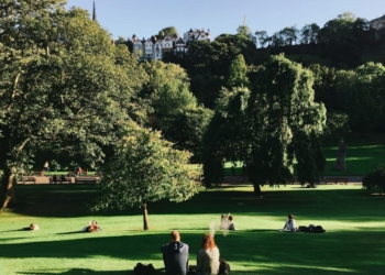 people sitting on ground