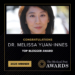 Local physician Dr. Melissa Yuan-Innes recognized with Medical Post Top Blogger Award