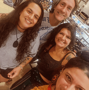 Derek Morley and yafa and his partner