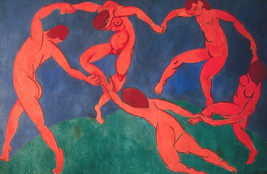 Henri Matisse, La Danse, 1910, oil on canvas, The Hermitage, St Petersburg, Russia