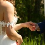 a person in a white dress