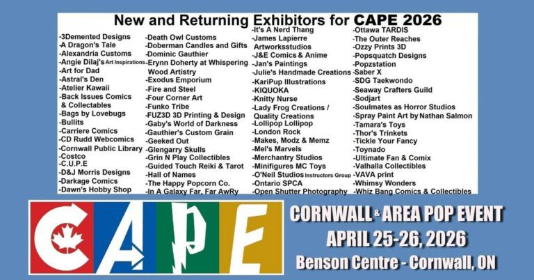 CAPE 2026 vendor list