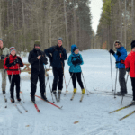 Outdoor club skiing