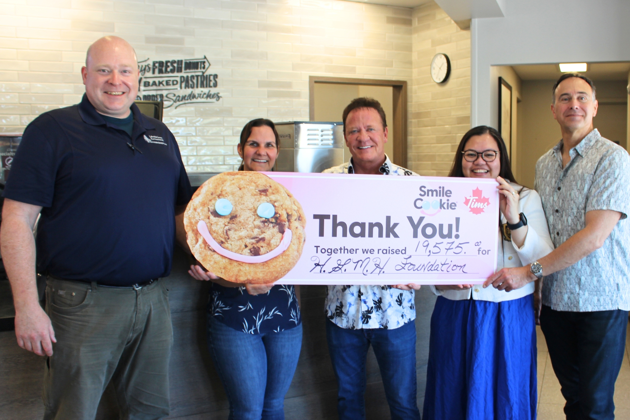 HGMH Foundation Tim Hortons Smile Cookie