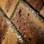 brown and black wooden surface