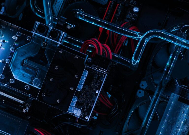 black circuit board