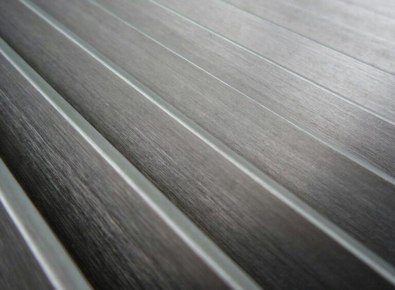 a close up view of a metal surface