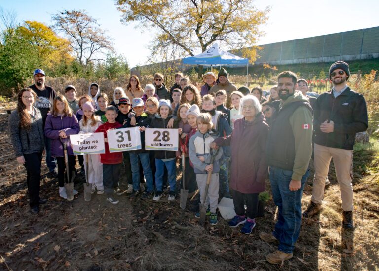 Media Release_Students Plant Trees at RRCA Urban Forest in Cornwall