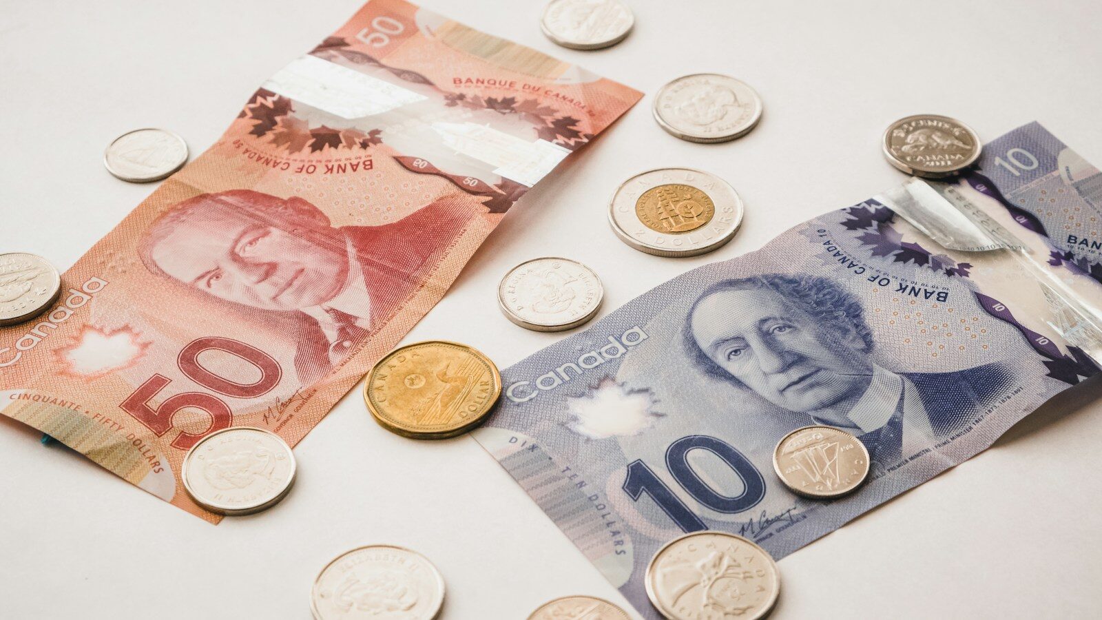 a bunch of money sitting on top of a table