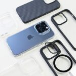 a couple of cases sitting on top of a table