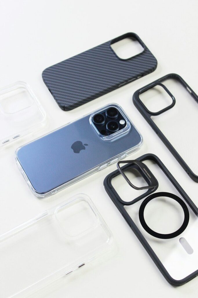 a couple of cases sitting on top of a table